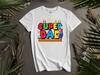 Super Dad Mario T-shirt T Shirt Men Women Unisex Tshirt L40