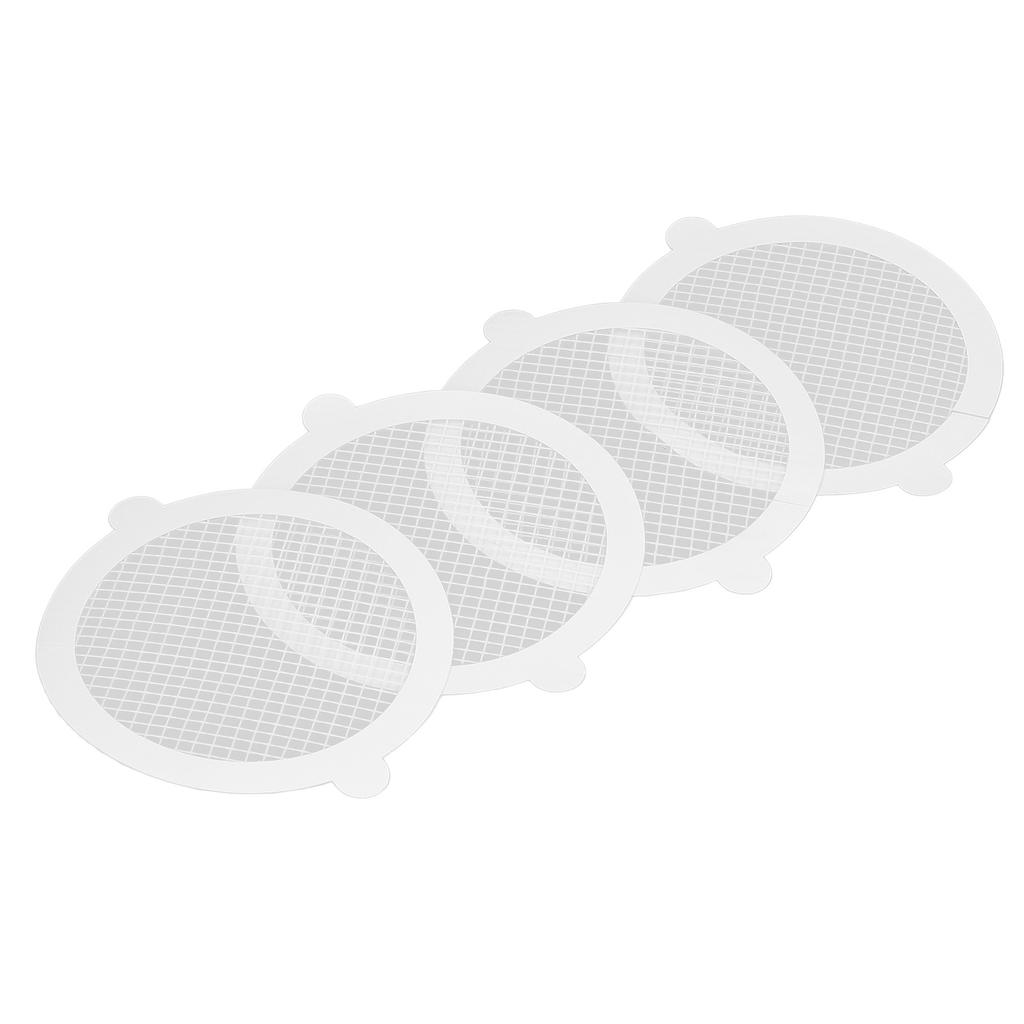 50 ks Lapač vlasů do sprchového odtoku Sklolaminátový Praktický Pohodlný Hustá síťka Lapač vlasů do sprchy 11cm