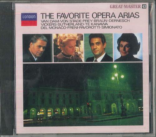 

CD VARIOUS Favorite Opera Arias GS1028 POLYDOR Japan Classical Used