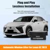For Lexus ES NX LX UX RX RZ OBD Automatic Window Lifter One-Click Auto Window Up&Down Window Closer Vehicle Locking Plug & Play