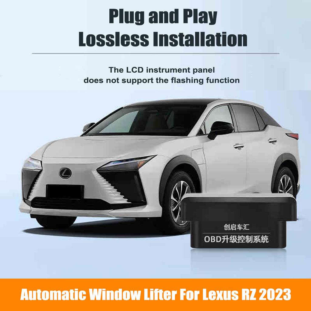 For Lexus ES NX LX UX RX RZ OBD Automatic Window Lifter One-Click Auto Window Up&Down Window Closer Vehicle Locking Plug & Play