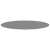 Pool Mat, Light Grey, Ø500 Cm, Polyester Geotextile