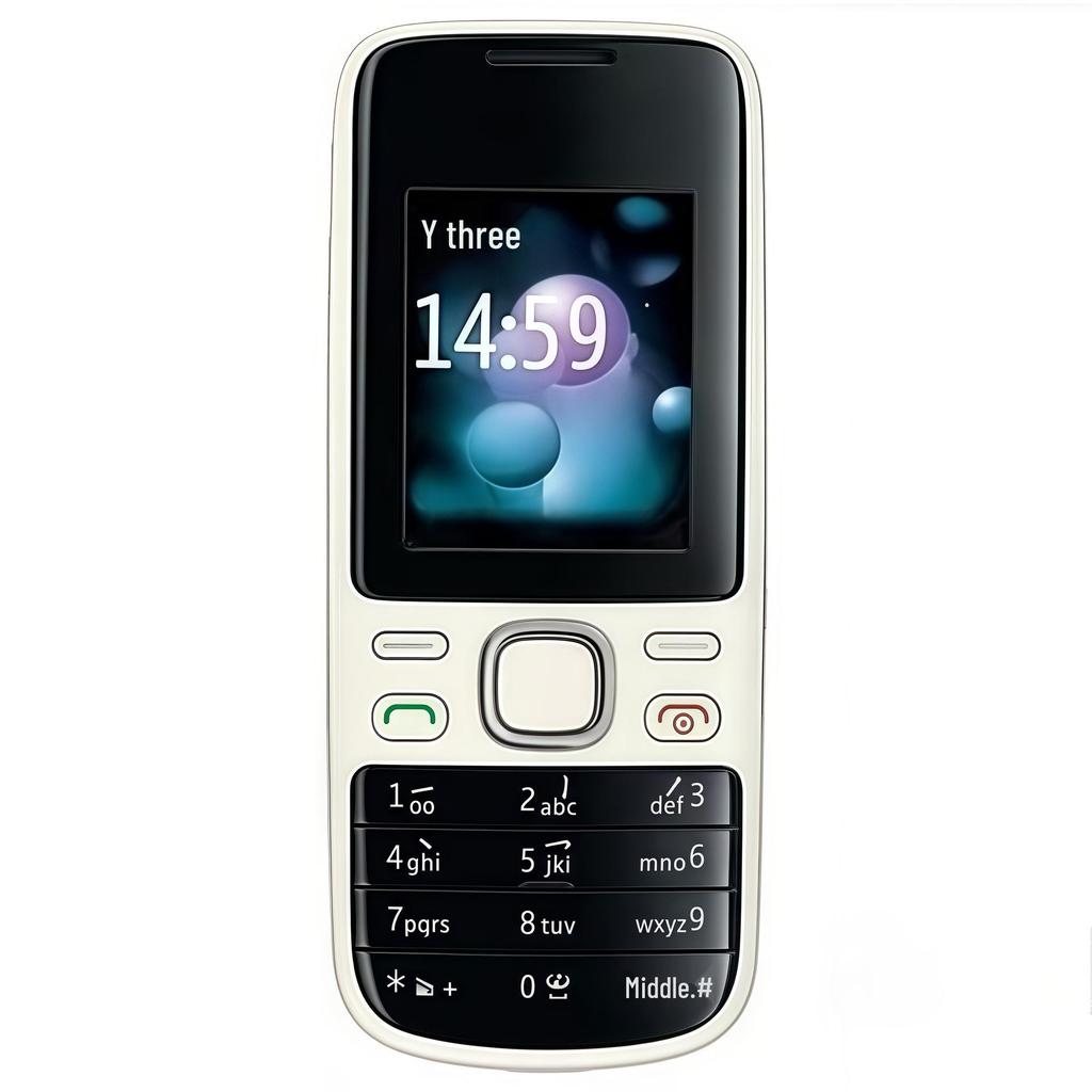 2G GSM Mobile Phone 2690: Non-Smart Candy Bar with Key Functions for Elderly & Students