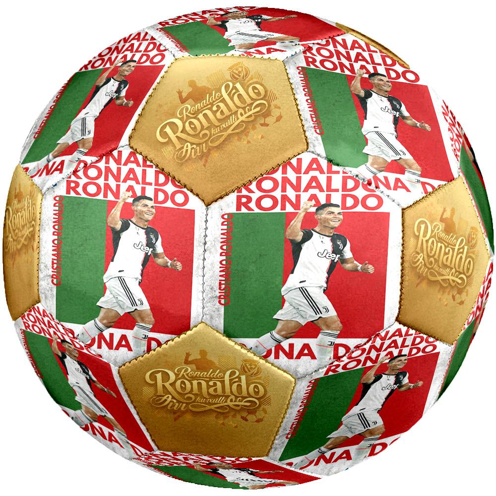 Ronaldo's Juventus Celebration Size 5 Soccer Ball Machine-Stitched Indoor/Outdoor Universal Football perfect gift for sports enthusiasts