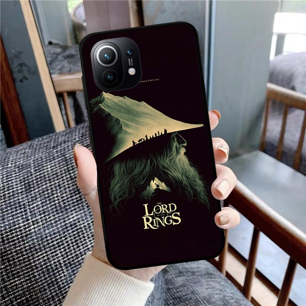 L-Lord-Of The-Rings Phone Case For Xiaomi Mi 5X 8 9 10 11 12 Lite Pro 10T PocoX3pro PocoM3 Note 10 Pro Lite