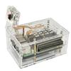 Transparent Acrylic NVMe Expansion Board Case for Raspberry Pi 5, PCIe To M.2 SSD Adapter