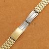 12mm 14mm 18mm 20mm Stainless Steel Watch Band Folding Buckle Universal Watch Strap Metal Bracelet Silver Gold for Men Women