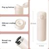 Stainless Steel Students Thermal Cup 420ML Travel Insulated Bottles  Outdoor