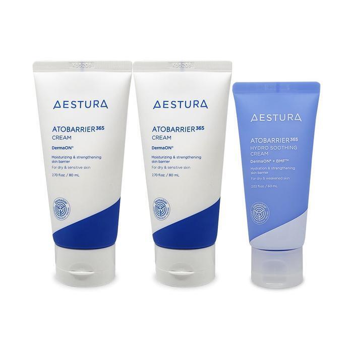 Aestura Atobarrier 365 Cream 80ml x 2 + Hydro Soothing Cream 60ml 1 Set Ss (40829659)