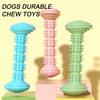Environmentally Friendly and Safe Dog Barbell Chewing Toys Interactive Products for Pet Grinding Teeth To Relieve Boredom