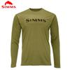 Simms long-sleeved T-shirt summer sunscreen clothes Luya fishing clothes upf50 + quick-drying breathable men's clothing new