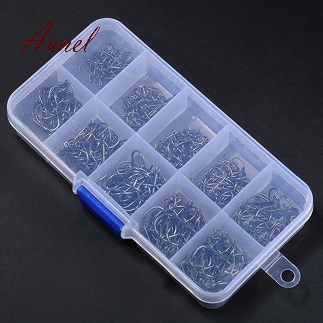 Assorted Sharpened Carbon Steel Fishing Hooks with Tackle Box 500 Pcs 10 Sizes Buy cheaply on Joom Assorted Sharpened Carbon Steel Fishing Hooks with Tackle Box 500 Pcs 10 Sizes Buy cheaply on Joom
