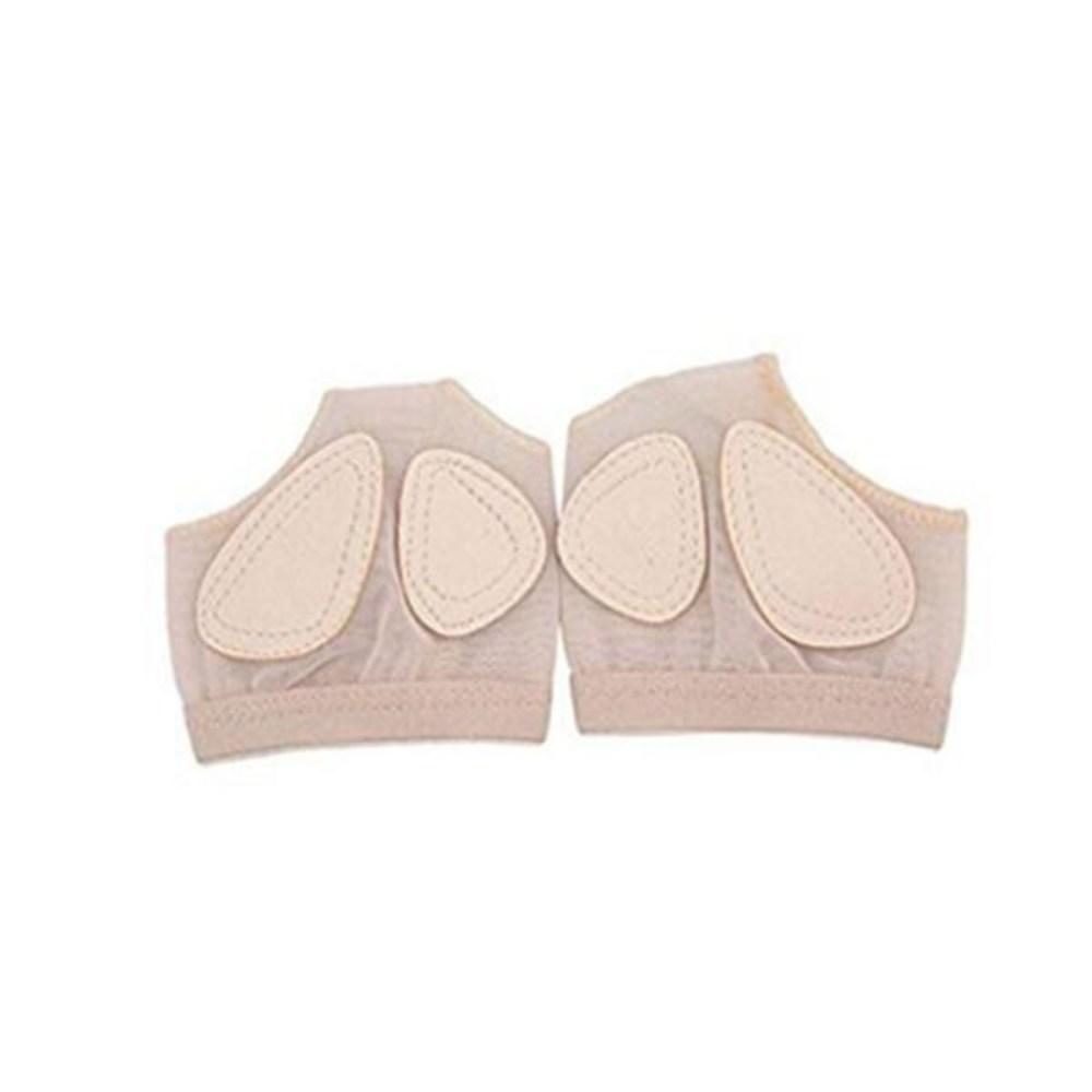 Belly Ballet Half Shoes Split Soft Sole Feet Dance Foot Protection Toe Pads Well Foot Care Tools 1 Pair