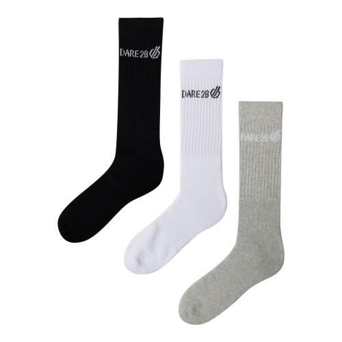 Unisex Adult Crew Socks (Pack Of 3)