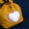 Rechargeable Handbag Light Heart-Shaped Night Portable Purse Lamp Light with Automatic Sensor for Women Girls Mothers