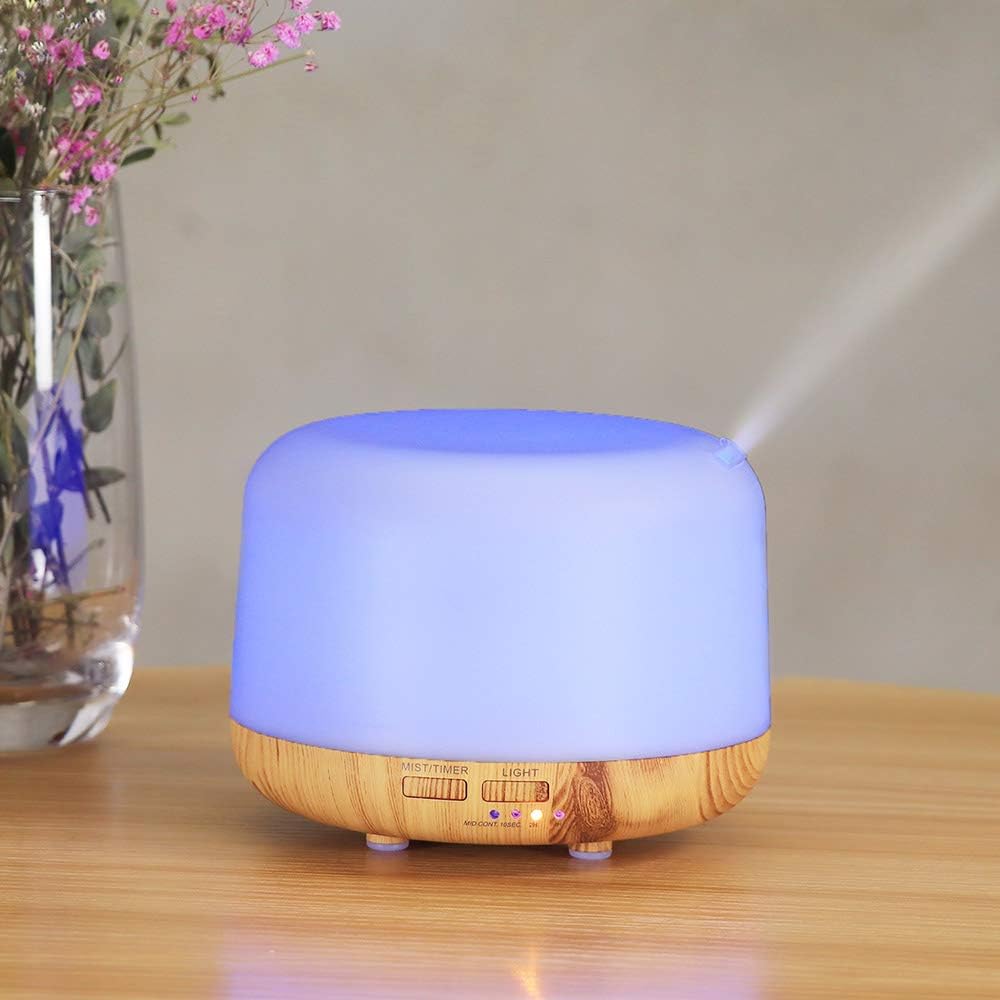 Air Humidifier Aroma Diffuser 300ml + 6 Fragrance Oils