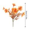 Artificial Eucalyptus Morning Glory Flowers, Fall Fake Flowers For Outdoor Planters Decorations, Reusable Silk Flowers Plants
