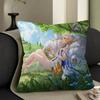 Wuthering Waves Cartethyia Pillow Covers Cartoon Sofa Decorative Home Double-sided Printing Short Plush Cute Cushion Cover