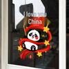 Mid-Autumn & National Day Festive Window Cling Stickers for Office & Shop Decor