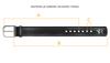Narrow belt BOM-P4 BLACK 120