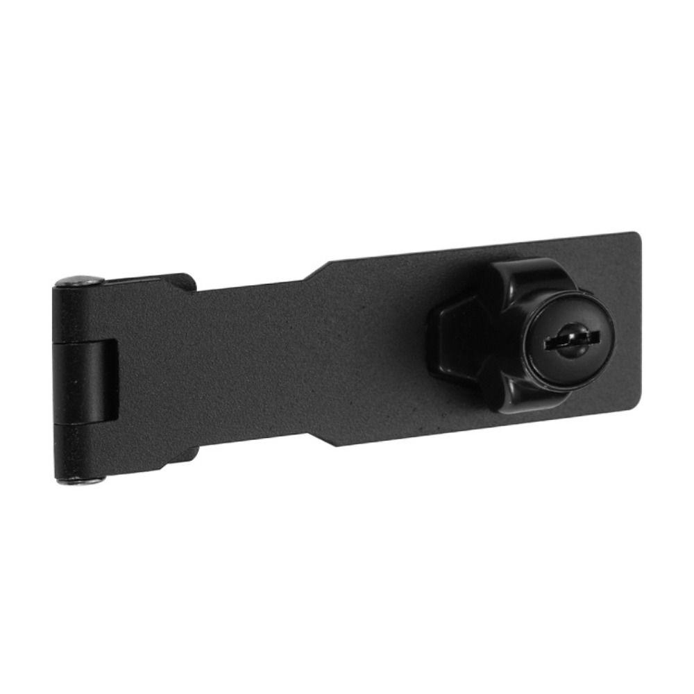 Anti-theft Security Furniture Locks No-punch Security Wooden Door Buckle  Mailbox