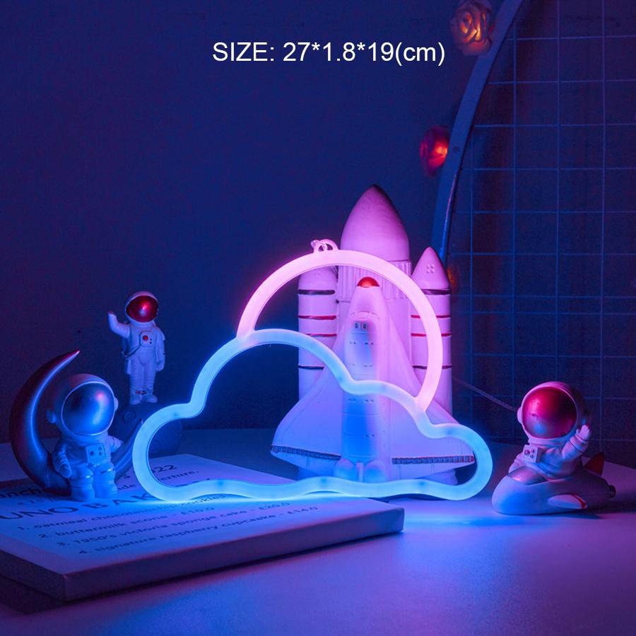 LED Shaped Lamp, Double-sided Neon Light, Letter Light String, Proposal and Confession Decoration Light, Night Light