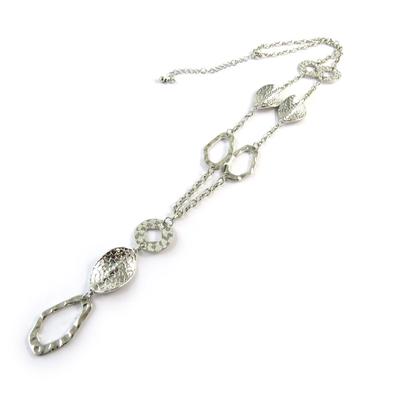 [N8787] - Silver 'Cléopatra' Designer Necklace