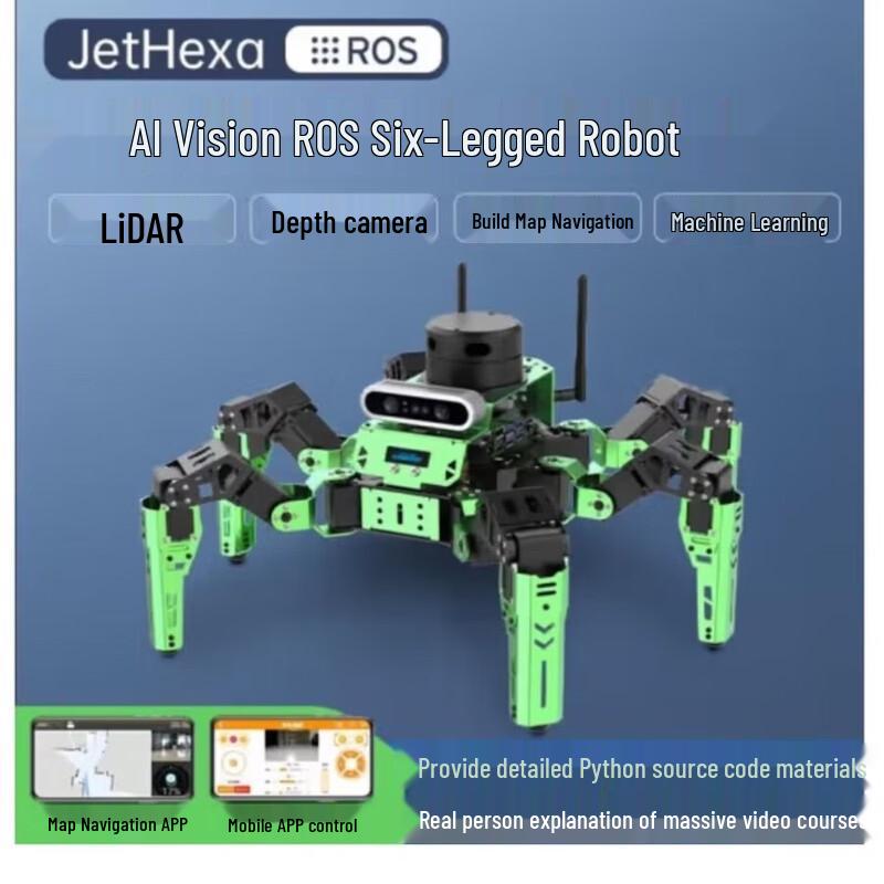SLOYU JetHexa Six-legged AI Programming Robot