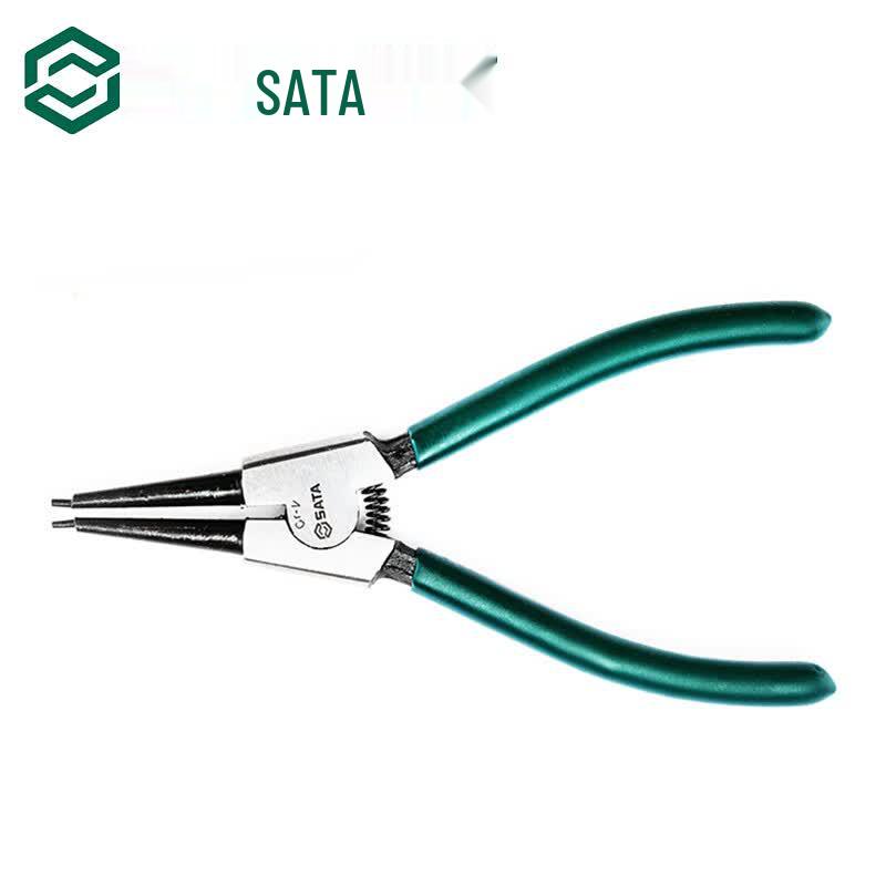 SATA German Type Straight Internal Circlip Pliers 9 inch