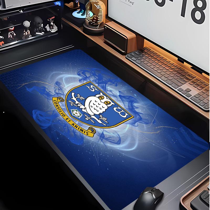 Sheffield Wednesday Football Pattern Mouse Pad Non?Slip Rubber Base Gaming Mousepad For Desk Office Home
