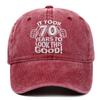 Vintage Adjustable Unisex Vintage Cap for Outdoor Hiking and Mountaineering