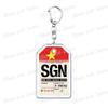 Plane Ticket Koffer Keyrings for Accessories Bag Key Chain Ring Jewelry Fans Gifts Travel Country Label Keychain Llaveros