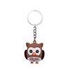 Toy Bag Charms PVC Birthday Gifts Party Car Keychain Owl Pendant Owl Keychain Animal Keyring