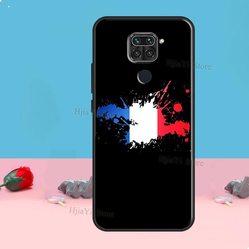 France National Flag Case For Redmi Note 8 9 10 11 12 Pro Plus 10S 11S 12S Cover For Redmi 9C 10A 10C 12C Coque