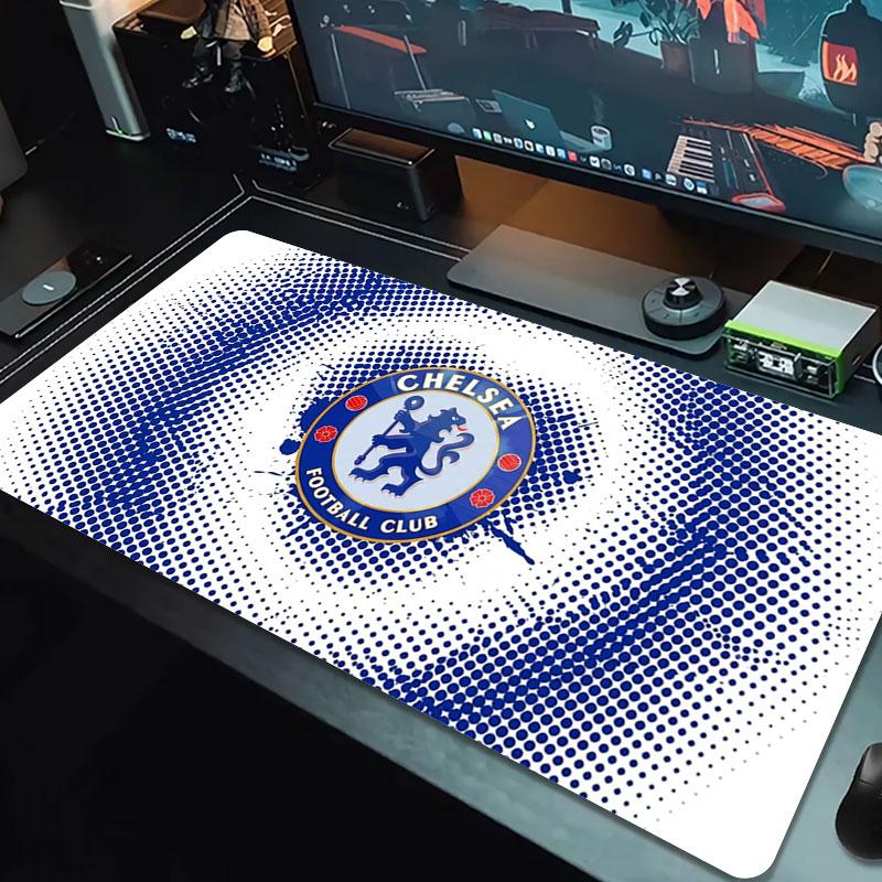Chelsea F Large Size Mouse Pad Large Gaming Table Cushion Non-slip Laptop Tablet Big Mousepad XXL Mat Mini PC Playmat With Lock edge