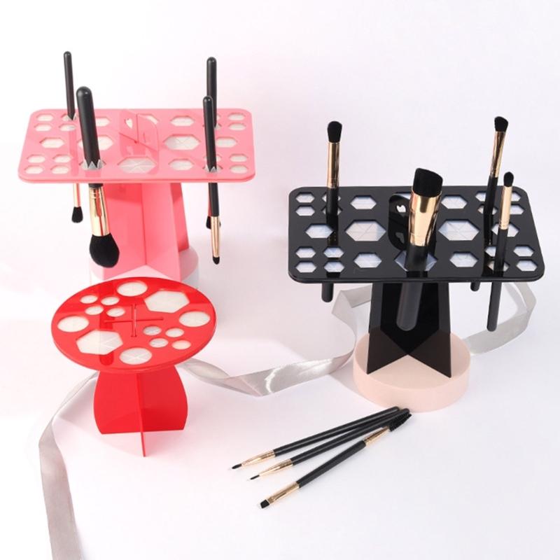 Acrylic Eyebrow Pencil Stand Cosmetic Brush Shelf Tools Beauty Makeup Tools