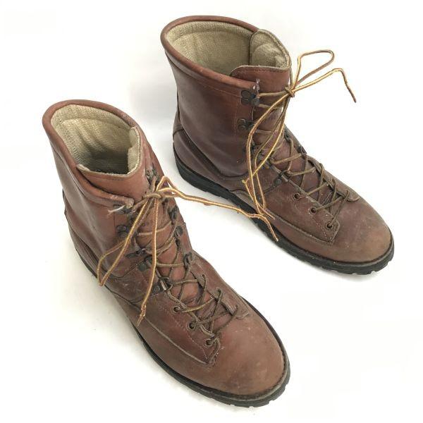 Danner 5032 Skórzane buty myśliwskie GORE-TEX 11.5EE 29 brązowe lata 80. vintage(UŻYWANY)