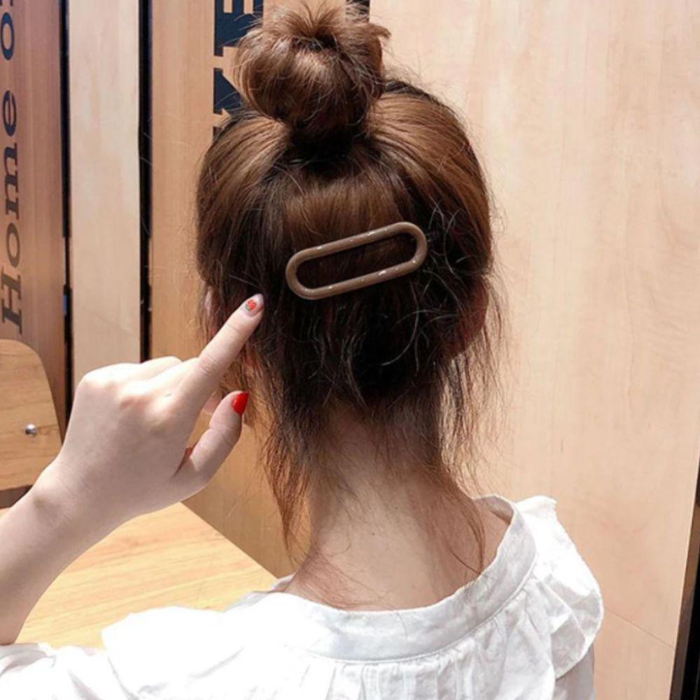 Stylish Simple Large Seamless Hairpin Styling Accessories Hair Claw Hair Clip