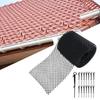 Drainage Ditch Fence Netting Heavy Duty Garden Netting Mesh Barrier Quick Installation Versatile Drainage Protection Net For