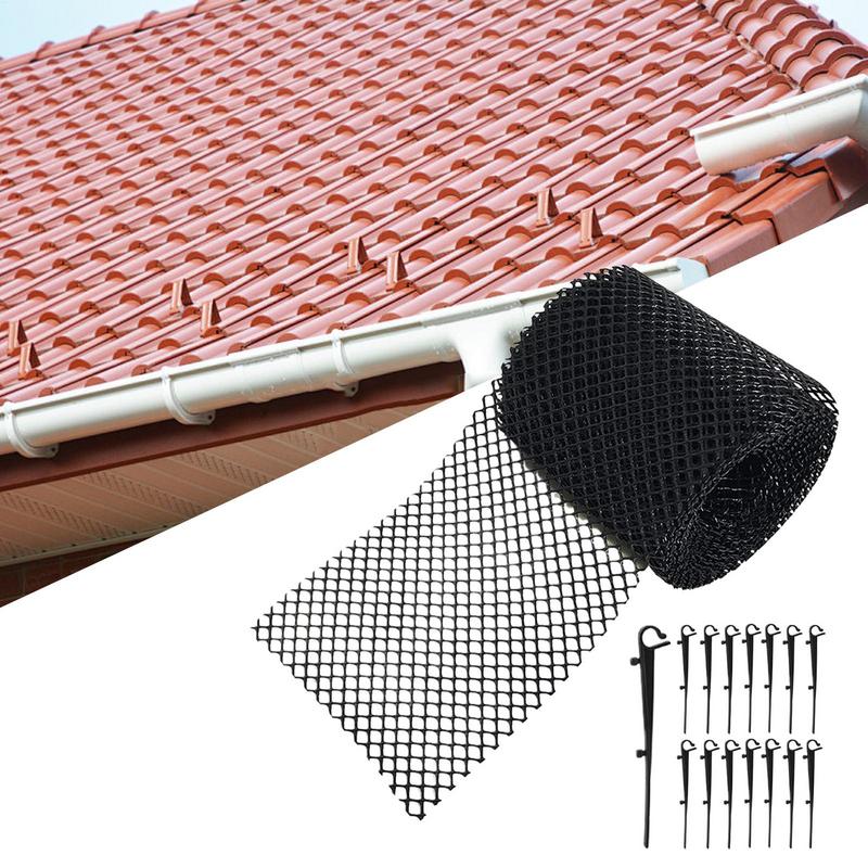Drainage Ditch Fence Netting Heavy Duty Garden Netting Mesh Barrier Quick Installation Versatile Drainage Protection Net For