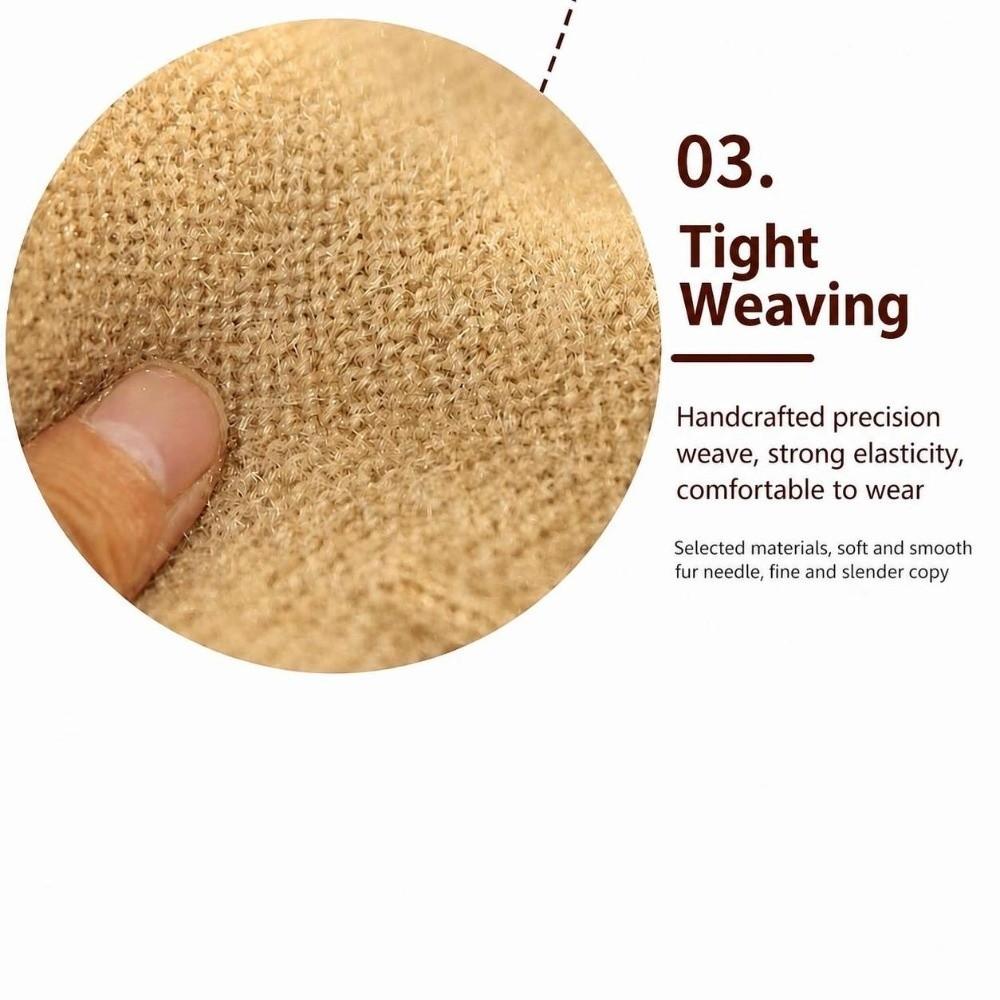 Windproof Knitted Hat Elastic Slouchy Ear Protection Cap Fashion Beanie Hat Winter