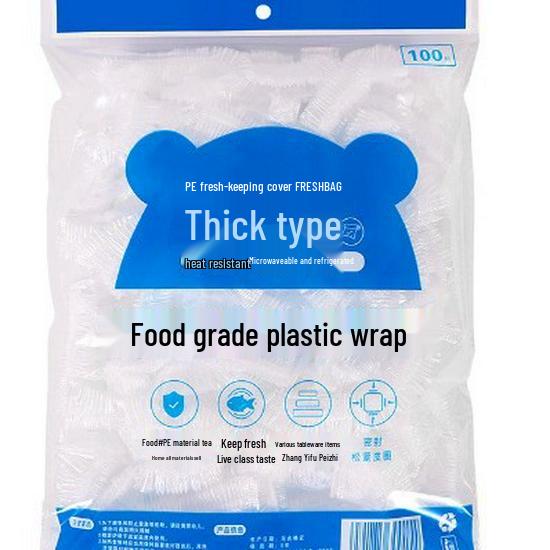 Disposable Food Grade Cling Film Covers for Freshness - Vegetable & Fruit Sleeves
