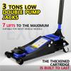 2T/2.5T/3T Horizontal Hydraulic Lifting Jack 4S Shop Lifter Auto Repair Shop Small Car Truck Tire Changing Tool Car Lifting Jack