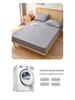 Thickened Brushed Non-Slip Waterproof Quilted Mattress Cover, for Autumn and Winter Warmth and Protection.