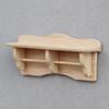 1:12 Dollhouse Bathroom Towel Rack & Kitchen Shelf (Unpainted)
