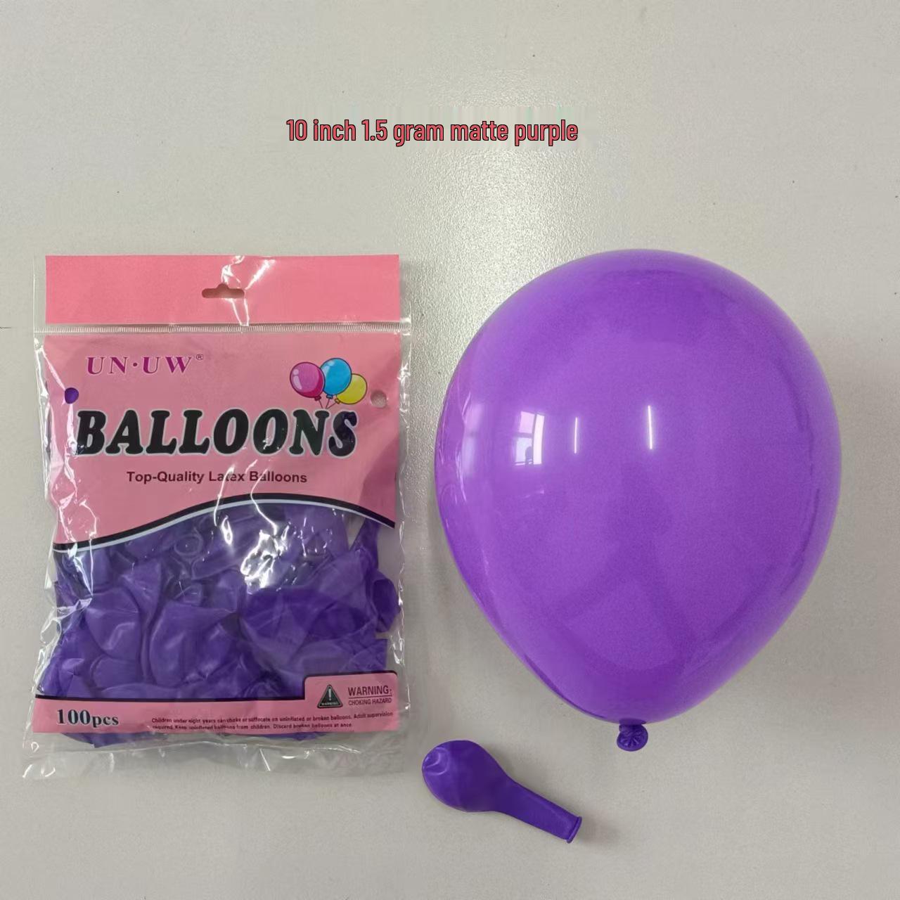 

Матовые шары конфетных цветов - 10 Утолщенный латекс 1,5 г для украшений на празднования, фестивали, свадьбы и открытия