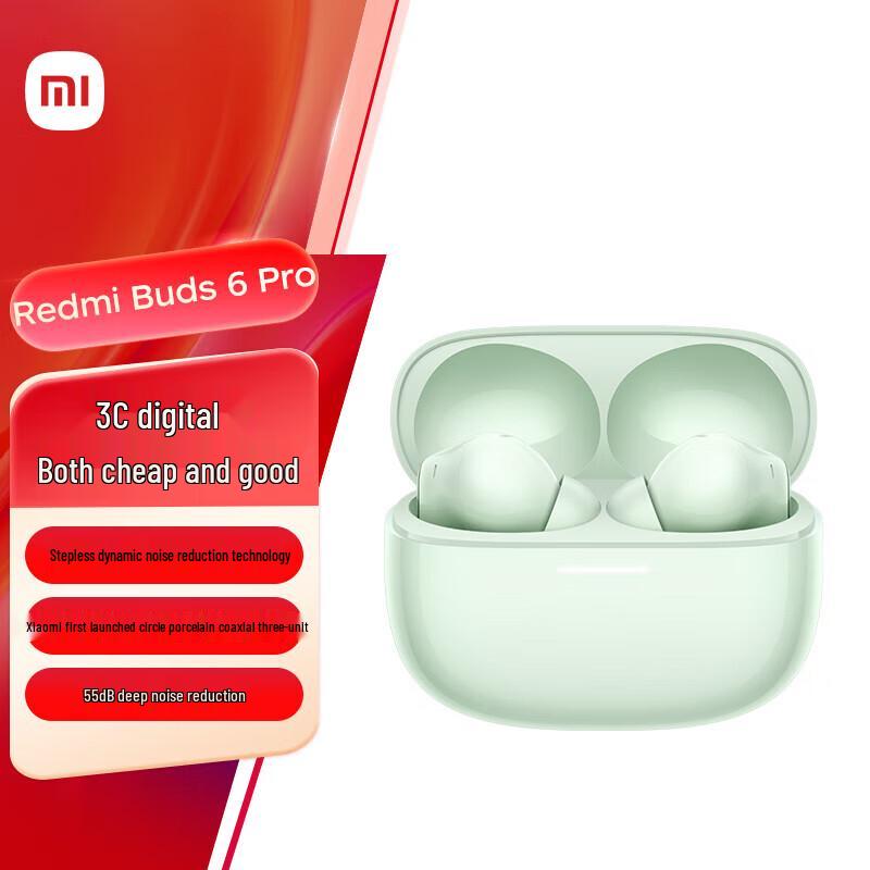 Redmi Buds 6 Pro True Wireless Noise-Cancelling Earbuds