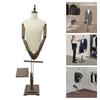 Male Clothing Display Racks,Height Adjustable Clothing Display Racks with Detachable Shoe Holder & Pants Rack