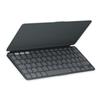 Keyboard Case - Logitech - Keys To Go 2 - AZERTY - For iPad - Graphite