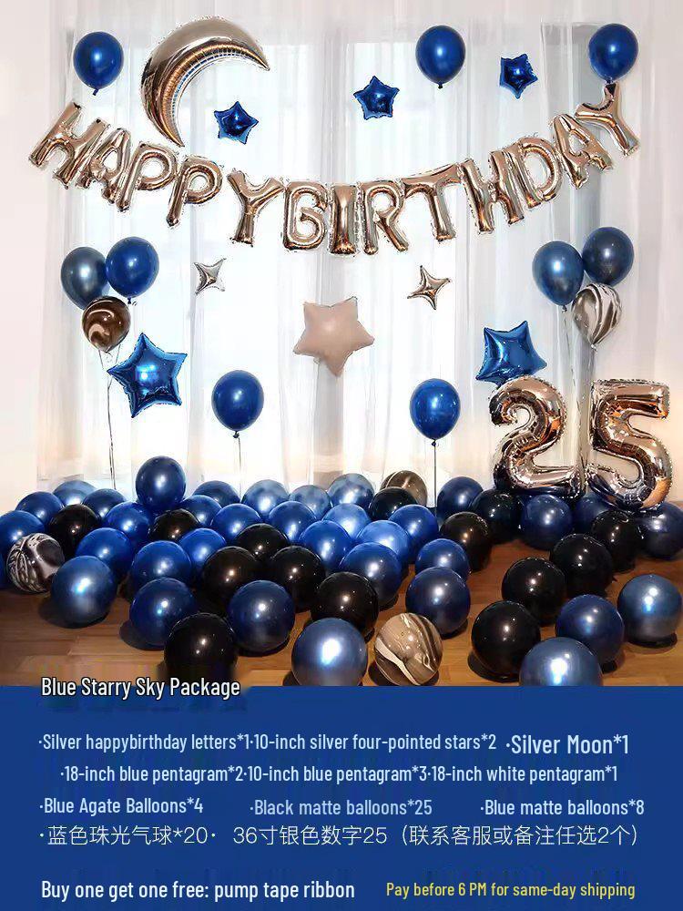 18th Birthday Party Decorations: Balloons & Background Wall Props for Boys & Girls